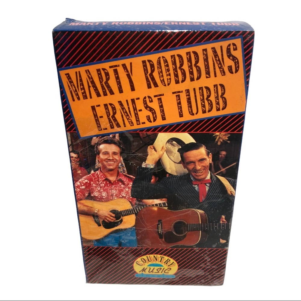 Country Music Classics - Marty Robbins  Ernest Tubb (VHS, 1992) Factory Sealed